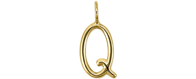 Sarah Chloe Amelia Mini Initial Charm in 14k Gold