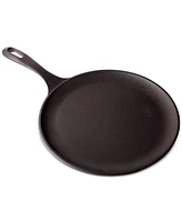 Victoria Cast Iron 10.5" Griddle and Crepe Pan