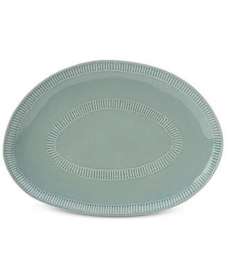 Mikasa Marbella Blue Oval Platter