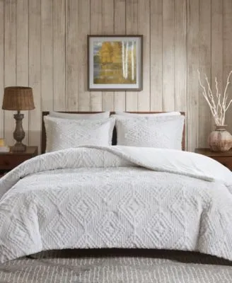 Woolrich Teton 3 Pc. Reversible Faux Fur Quilt Sets