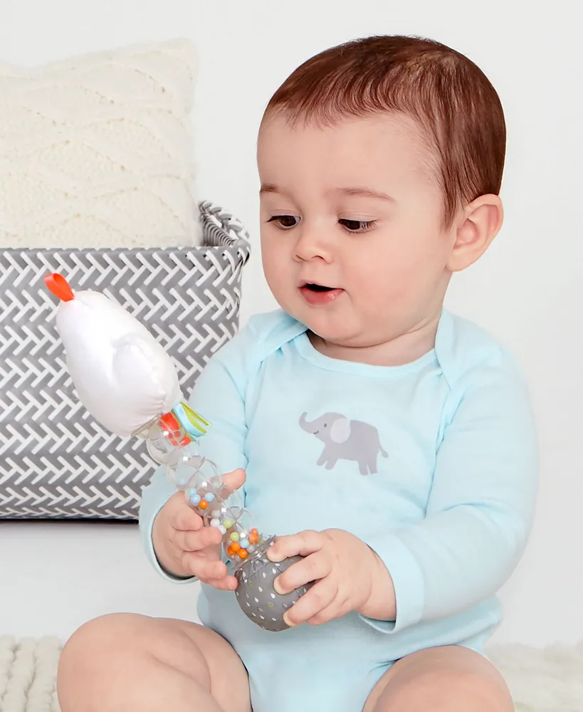 Skip Hop Silver Lining Cloud Rainstick Rattle Baby Toy