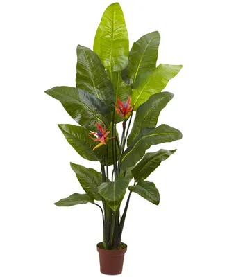 Nearly Natural 58" Bird of Paradise Real Touch Artificial Plant