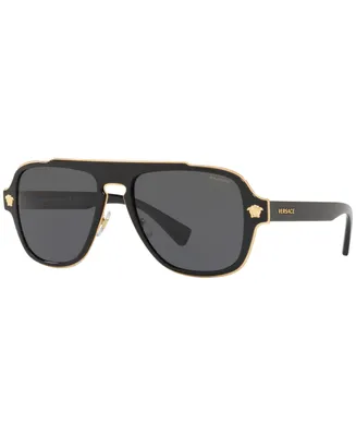 Versace Men's Polarized Sunglasses, VE2199