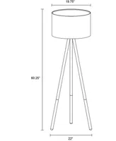 Adesso Louise Tripod Floor Lamp