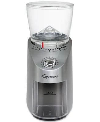 Capresso Infinity Plus Conical Burr Coffee Bean Grinder