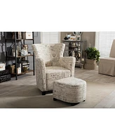 Rixenda Club Chair and Ottoman Set