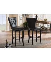 Sycily Swivel Bar Stool (Set of 2)