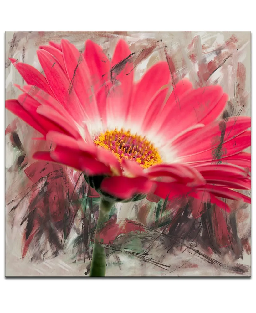 Ready2HangArt 'Painted Petals Xliii' Canvas Wall Decor