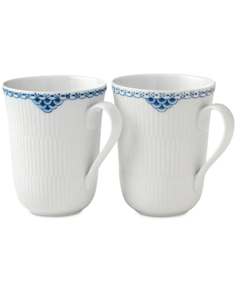 Royal Copenhagen Blue Fluted Mega - Mug Set/2