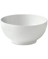 Royal Copenhagen White Fluted Large 9.5" Serving Bowl