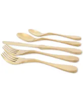 Knork Satin Brass 5-Pc. Place Setting