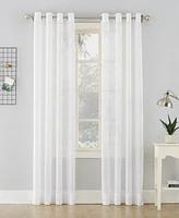 No. 918 51" x 95" Crushed Sheer Voile Grommet Top Curtain Panel