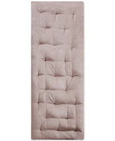 Intelligent Design Edelia Poly Chenille Lounge Floor Pillow, 27 "x 74"