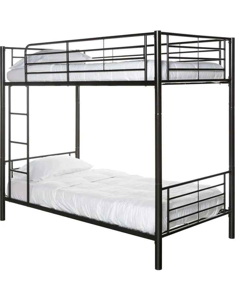 Premium Metal Twin over Twin Bunk Bed