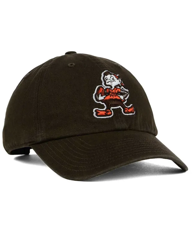 Men's '47 Charcoal Cleveland Browns Clean Up Brownie The Elf