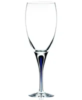 Orrefors Intermezzo Blue White Wine Glass