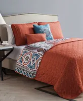 Vcny Home Natasha Reversible Quilt Set Collection