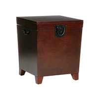 Pyramid Trunk End Table