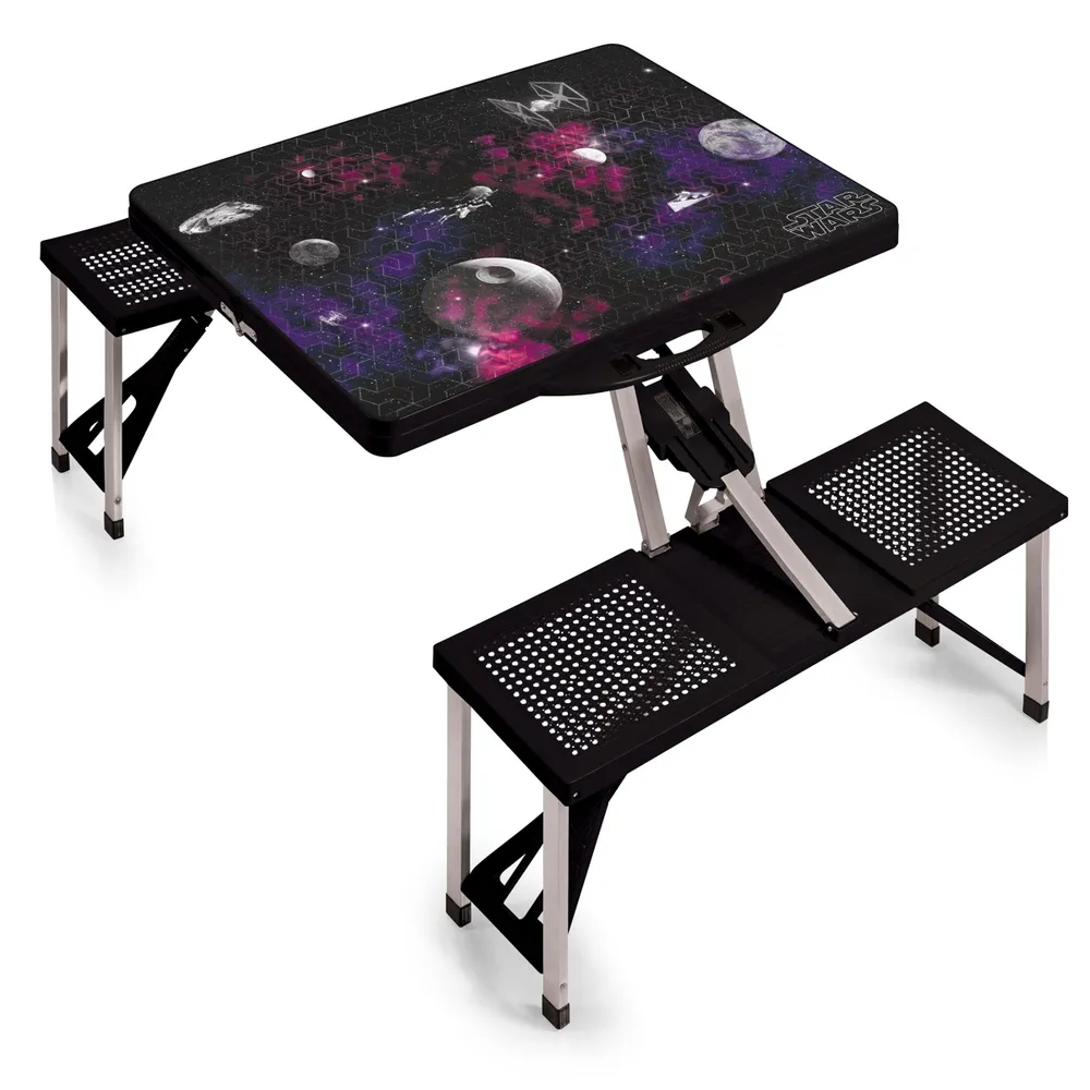 Disney Death Star - Picnic Table Sport Portable Folding Table with Seats