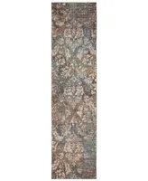 Karastan Cosmopolitan La Brea Multi 2'4" x 7'10" Runner Rug