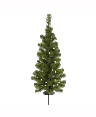 Vickerman 3' Solar Tree with 30 Warm White Led Lights