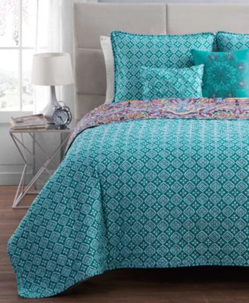 Vcny Home Yara Reversible Quilt Set Collection