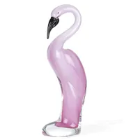 Badash Crystal Pink Flamingo Sculpture