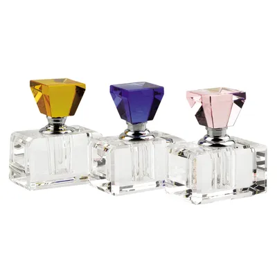 Badash Crystal 3-Piece Rainbow Perfume Set