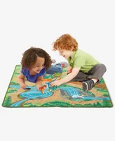 Melissa & Doug Prehistoric Playground Dinosaur Rug