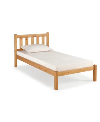 Alaterre Furniture Poppy Twin Bed, Cinnamon
