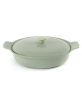 BergHOFF Ron 11" Cast Iron Deep Skillet 3.5Qt. with Lid, Green