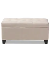 Michaela Storage Ottoman