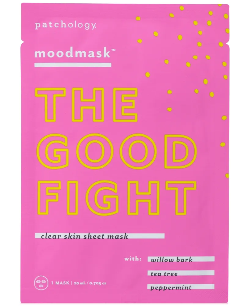 Patchology Moodmask ''The Good Fight'' Clear Skin Sheet Mask