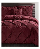 Vcny Home Carmen Pintuck 4 Piece Comforter Set