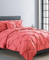 Vcny Home Carmen Pintuck 4 Piece Comforter Set