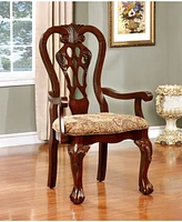 Wilson Brown Cherry Armchair (Set of 2)