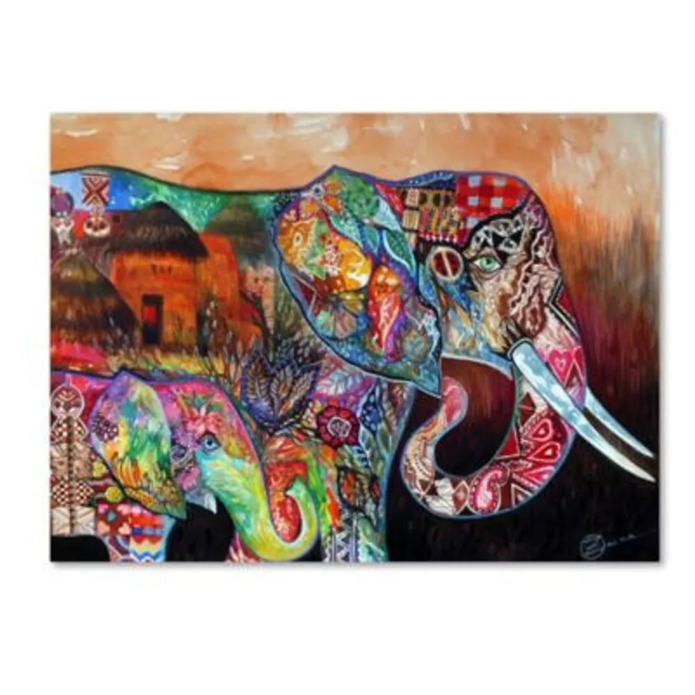 Oxana Ziaka Africa Canvas Art Collection