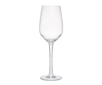 Q Squared Hudson 13 oz Tritan Acrylic 4-Pc. White Wine Glass Set