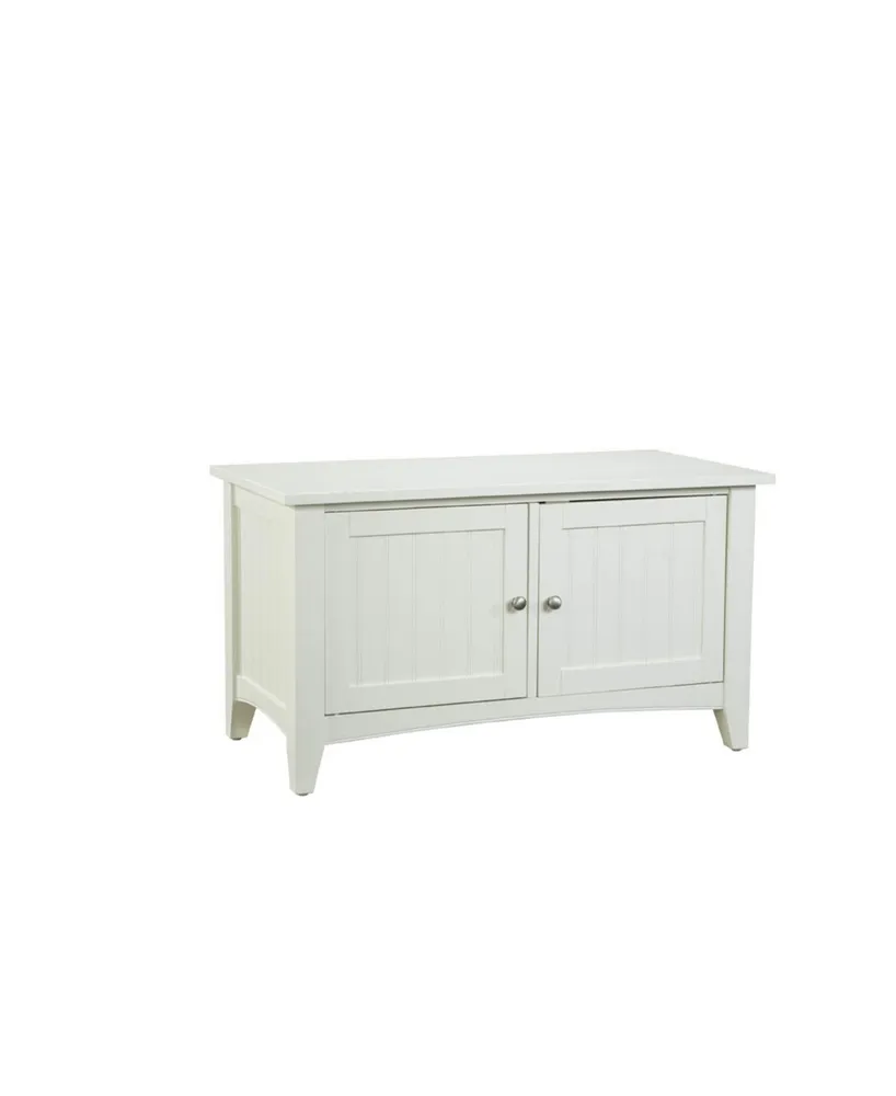 Shaker Cottage Storage Cabinet Bench