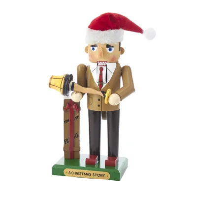 Kurt Adler 11 Inch A Christmas Story Mr. Parker with Leg Lamp Nutcracker