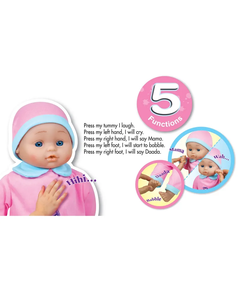 Lissi Dolls - Interactive Baby With Accessories