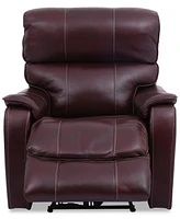 Hatherleigh 34" Leather Dual Power Recliner with Usb Outlet