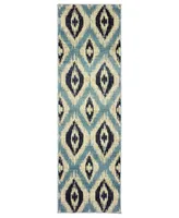 Closeout! Oriental Weavers Linden 7825C 2'3" x 7'6" Runner Area Rug