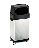 Seville Classics 17-Gallon Wheeled Trash Bin