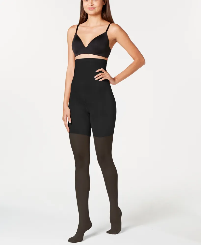 Hanes Highwaisted Shaping Footless Tights
