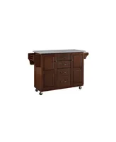 Eleanor Stainless Steel Top Kitchen Cart