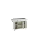 Lafayette Solid Granite Top Kitchen Island