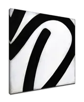 Ready2HangArt, 'Lines Ii' Shape Canvas Wall Art