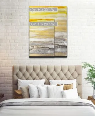 Ready2hangart Latest Sunset Ii Abstract Canvas Wall Art Collection