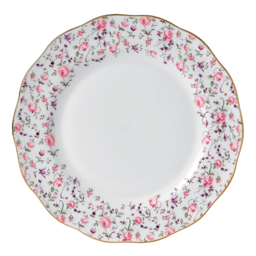 Royal Albert Rose Confetti Dinner Plate